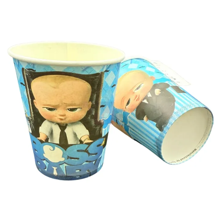 Boss%20Baby%20Paper%20Cups%20-%20200%20ml%20-%20Boss%20Baby%20Themed%20Party%20-%20Blue%20-%20Boys%20-%20Pack%20Of%2010%20-%20Image%202