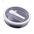 Quasar 40oz Cup Replacement Lid 40oz Tumbler Flip Straw Lid Replacement Leak-proof Splash Resistant Cover for Cup Bpa-free Glass Lid with Folding Straw Reusable Durable Reusable Flip Lid for Everyday Use. 