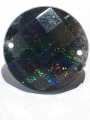 Button Acrylic Beads for DIY Crafts - Pack of 10Pcs - Ideal for DIY Jewelry Making, Jewelry, and Dress Accessories.. 