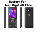 Jazz Digit 4G Elite Phone Battery Replacement Digit B281 with 2000mAh Capacity-Black. 