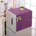 Fridge Dust Cover Waterproof Refrigerator Dustproof Protector with 6 Pocket SIZE 21x56 inches. 