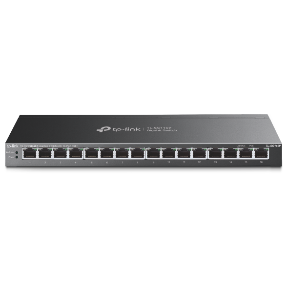 TP-Link%20Network%20Gigabit%20Desktop%20Switch%20TL-SG116P%2016-Port%20Gigabit%20Desktop%20Switch%20with%2016-Port%20PoE+%20-%2018%20Months%20Brand%20Warranty%20-%20Image%202