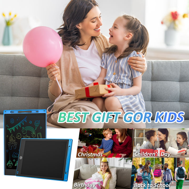 8.5 inch Multicolor Display LCD Drawing Writing Tablet for Kids & Adults with Pen | Eraseable Colorful E-writer Digital Memo Pad