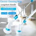 New Electric Spin Scrubber Turbo Scrub Cleaning Brush Wireless Rechargeable Bathroom Cleaner with Extension Handle Adaptive Brush long handle brush. 