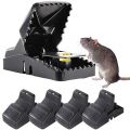 Pack of 2 Reusable Plastic Mouse Catcher, Quick and Effective Mouse Snap Trap. 