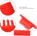 2pcs Large & Small Wood Graining Tool DIY Wall Floor Painting Effects Wood Grain Rubber for Home Decoration Hand Tools. 