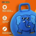 Cute Plush Jumping Kids Hop Ball Large Size Fun and Play Activity Hop Ball For Kids - G10900. 