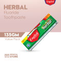 English Herbal Toothpaste (Value Pack 135g). 