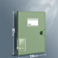 A4 File Folder Display Book 30Pages Transparent Insert Paper Document Organizer Bag Office School Supplies Stationery. 