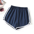 Sports Shorts Women Summer 2022 New Candy Color Anti Emptied Skinny Shorts Casual Lady Elastic Waist Beach Short Pants. 