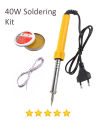 40W Soldering Iron Kit – Kawiya Set with Free 0.8mm Soldering Wire & Flux Paste. 