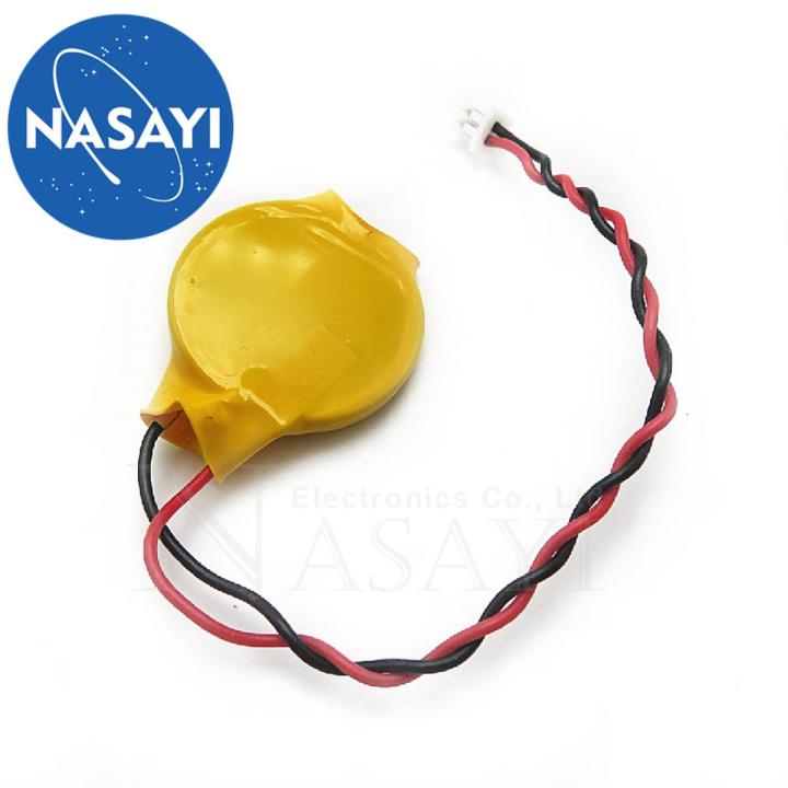 5PCS CR2032 3v button Lenovo IBM notebook motherboard battery BIOS with wire welding wire 1.25MM connector