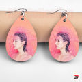 BTS SUGA earrings pair for girls BTS Earrings Cute accessories for women's and girls - BTS jewellery. 