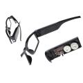 Hands-free Magnifying Glasses Flexible Magnifier Glasses LED Lit Magnifier Glasses Reading Glasses With 180% Magnification Loupes For Sewing And Crafting. 