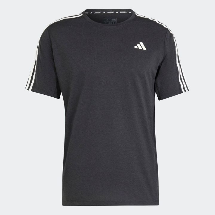 ADIDAS OWN THE RUN 3 STRIPES T-SHIRT (IQ3834)