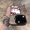 Cute Case Infinix Hot 50i / Infinix Smart 9 Hello Kitty Cat Camera Cover Phone Case. 