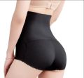 Sports Padded Underwear For Women Big Lift Padded Panty, Sponge Push Up Panties Lifter Body Shaper ,Hip Enhancer Seamless Control Body Breathable Underwear Sponge With Pads Padded U. (Black & Skin color. 