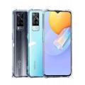 Vivo Y31 Soft Shock Proof Jelly Back Cover Transparent. 