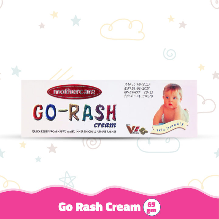 Mothercare Go Rash Baby Cream Large 65gm