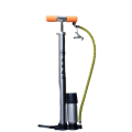 Road Bike Bicycle Hand Floor Air Pump Heavy Duty Stainless Steel Cycle Air Pump with air pump with pressure gauge for Bicycle Tyre/Car/Bike/Motorcycle. 