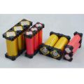 50Pcs 21700 Lithium Cell Spacer Triple Battery Holder Bracket Battery Pack Bracket for DIY Fixed Battery 21.7mm Hole Dia. 
