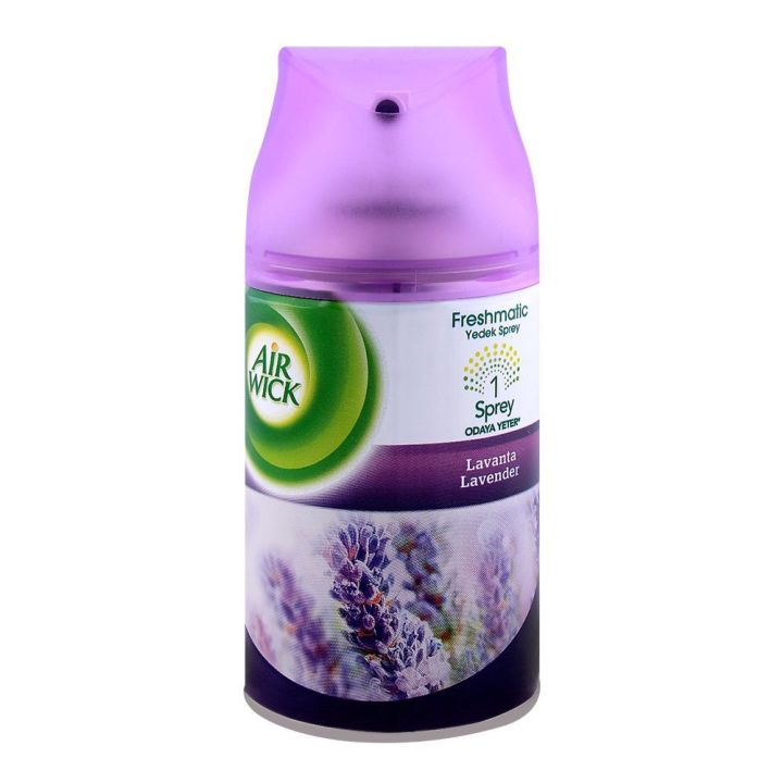 AIR WICK FRESH MATIC LAVENDER AUTOMATIC SENSOR MACHINE 250 ML REFILL ROOM FRESHNER
