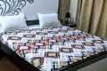 Red and Blue Super Soft Fluffy (AC) Fleece Blanket(kambal) for Double Bed King Size - Luxury Premium Quality. 