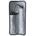 Hair Straightener Storage Bag Curling Iron Carrying Case Hair Flat Iron Straightener Curler Iron Pouch Heat Resistant Mat Pad Huiye. 
