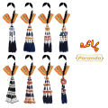 Traditional Punjabi Girls Paranda Handcrafted Hair Accessory for Women - Multi Colors, Ethnic Style. 