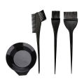Hair Dye Color Brush and Bowl Set Stylist Tools for DIY Salon, 4Pcs Color Bowl Brushes Tool Mixing Bowl Kit Tint Comb for Hair Tint Dying Coloring Applicator - Dye Brush & Comb/Mixing Bowl/Tint Tool For Men and Women. 