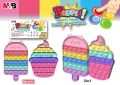 Candy and Ice Cream Fidget Pop It Toy - Learning and Educational for Girls and Boys - Adults Toys Stress Relief Pop Pits Toys - Kid Fidgets Poppet A R779 POPP. 