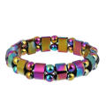 Magnetic Therapy For Pain Relief And Weight Loss Magnetic Bracelet Natural Black Gallstone Beaded. 