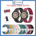 Silicone Watch Strap for Samsung Watch 5 4 44mm 40mm Strap for Samsung Watch 5 Pro 45mm Magnetic Buckle Bands for Samsung Galaxy Watch 4 40mm 44mm / 4 Classic 42mm 46mm Band Magnetic Clasp. 