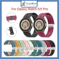 Silicone Watch Strap for Samsung Watch 5 4 44mm 40mm Strap for Samsung Watch 5 Pro 45mm Magnetic Buckle Bands for Samsung Galaxy Watch 4 40mm 44mm / 4 Classic 42mm 46mm Band Magnetic Clasp. 