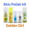 Set of 5 Skin Polish Kit - Golden Girll (Soft Touchh). 