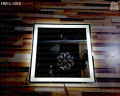 Square Glass LED Mirror | LED bathroom Mirror Home Decor | Led Light Home Decor | Wash Basin Mirror for Wall | Wall Mounted Lighted Vanity Mirror LED. LED-055. 