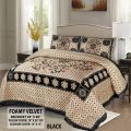 Velvet Bed Sheet. 