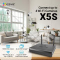 EZVIZ WiFi NVR Recorder For  IP Cameras CS-X5S-4P 4 CH 5MP 3K. 