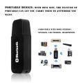 USB Bluetooth Music Receiver Wireless Audio Adapter Car Speakers and Headphones Bluetooth 4.0 High Quality Stereo Sound Easy Plug and Play Compact Portable Music Streaming Smartphone Tablet. 
