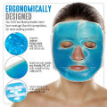 Dropshipping Ice Gel Eye Face Mask Hot Cold Therapy Sleep Mask for Headache,Dark Circles,Facial Treatment Skin Care Tool. 