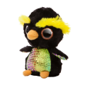 Yoohoo & Friends - Black Penguin 15cm Soft Cuddly Stuffed Animal Plush Toy. 