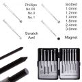 【HOT】 11PCS Professional Precision Screwdriver Set Mini Jewelers Watches Glasses Clock Jewelry Cell Phone Repairs DIY Tool Kit. 