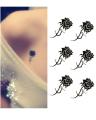 Tattoo Flower Waterproof Temporary Tattoos Sticker. 