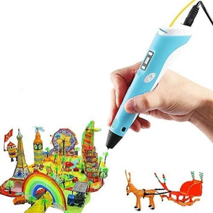 TRIMUX-3D Character Pen For Kids - 3D printing Pen drawing Pen 3D