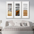 Set of 3 Boat on Shore Wall Art Frames for room, Collage Frames for Wall Décor – Raqeeq BF128. 