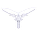 Muese Mall 3pcs/setWomen Sexyy Thongs Strap G-string V-string Panties Lace Flower Underwear Briefs. 
