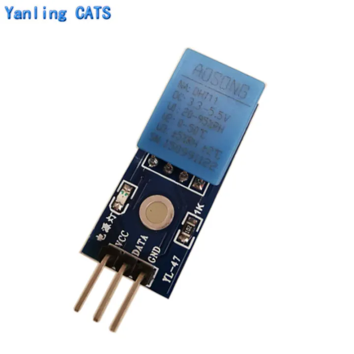 DHT11%20sensor%20temperature%20and%20humidity%20module%201-Wire%20Bus%20DC3.3V/5V%20Digital%20signal%20output%20-%20Image%202