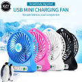 Portable Mini Fans Usb Charging rechargeable battery, Air Cooler Desktop Handheld Air Conditioner 3-Steps Speed Level,Best for PUBG lovers. 