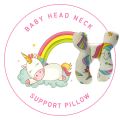 Infant Baby Neck Pillow, Cussion U Shapped for Todlers, New Born Car Seat Travel Pillow, Breathable PP Cotton. 