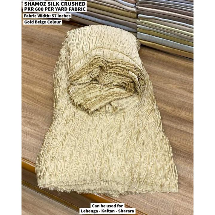 Kattan Silk Crush per metre Fabric for girls